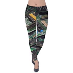 Computer Ram Tech Velvet Leggings by BangZart