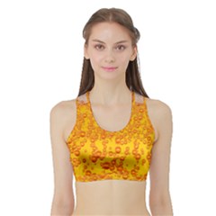 Beer Alcohol Drink Drinks Sports Bra With Border by BangZart