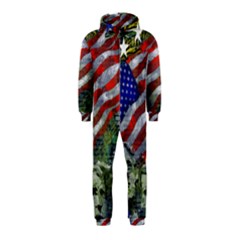 Usa United States Of America Images Independence Day Hooded Jumpsuit (kids) by BangZart