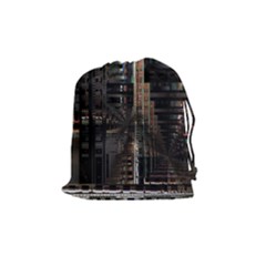 Blacktechnology Circuit Board Electronic Computer Drawstring Pouches (medium)  by BangZart