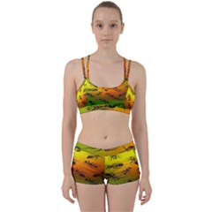 Insect Pattern Women s Sports Set by BangZart