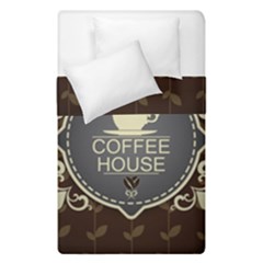 Coffee House Duvet Cover Double Side (single Size) by BangZart