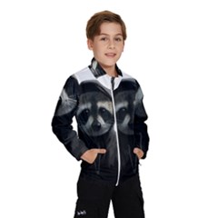 Gangsta Raccoon  Wind Breaker (kids) by Valentinaart