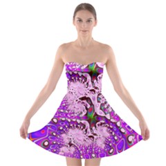 Fractal Fantasy 717a Strapless Bra Top Dress by Fractalworld