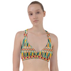 Festive Pattern Sweetheart Sports Bra by linceazul