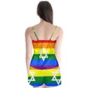 GAY PRIDE Israel Flag Satin Pajamas Set View2