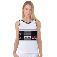 Video Game Controller 80s Women s Basketball Tank Top by Valentinaart