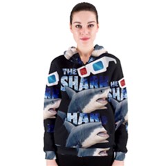 The Shark Movie Women s Zipper Hoodie by Valentinaart