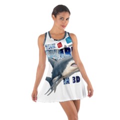 The Shark Movie Cotton Racerback Dress by Valentinaart