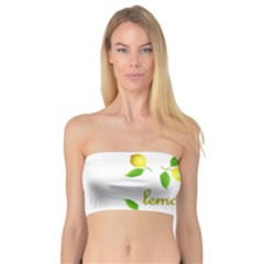 When Life Gives You Lemons Bandeau Top by Valentinaart