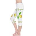 When life gives you lemons Capri Leggings  View3