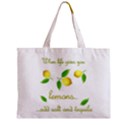 When life gives you lemons Zipper Mini Tote Bag View1