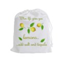 When life gives you lemons Drawstring Pouches (Extra Large) View1