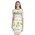 When life gives you lemons Sleeveless Chiffon Dress   View1