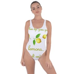 When Life Gives You Lemons Bring Sexy Back Swimsuit by Valentinaart