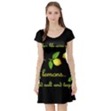 When life gives you lemons Short Sleeve Skater Dress View1