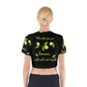 When life gives you lemons Cotton Crop Top View2