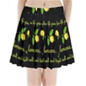 When life gives you lemons Pleated Mini Skirt View1