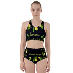 When Life Gives You Lemons Bikini Swimsuit Spa Swimsuit  by Valentinaart