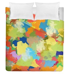 Summer Feeling Splash Duvet Cover Double Side (queen Size) by designworld65