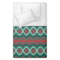 Ethnic Geometric Pattern Duvet Cover (single Size) by linceazul