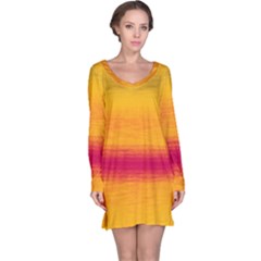 Ombre Long Sleeve Nightdress by ValentinaDesign