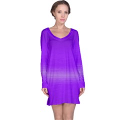 Ombre Long Sleeve Nightdress by ValentinaDesign