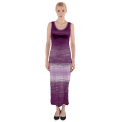 Ombre Fitted Maxi Dress by ValentinaDesign