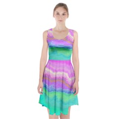 Ombre Racerback Midi Dress by ValentinaDesign