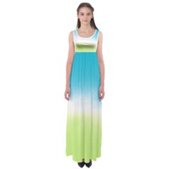 Ombre Empire Waist Maxi Dress by ValentinaDesign