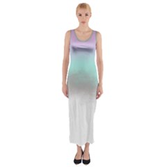 Ombre Fitted Maxi Dress by ValentinaDesign