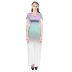 Ombre Short Sleeve Maxi Dress by ValentinaDesign