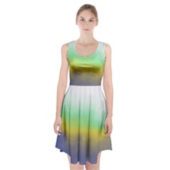 Ombre Racerback Midi Dress by ValentinaDesign