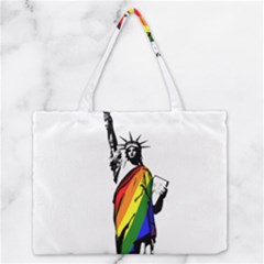 Pride Statue Of Liberty  Zipper Medium Tote Bag by Valentinaart