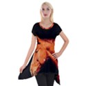 Horse Short Sleeve Side Drop Tunic View1