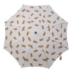 Crabs Photo Collage Pattern Design Hook Handle Umbrellas (medium) by dflcprints