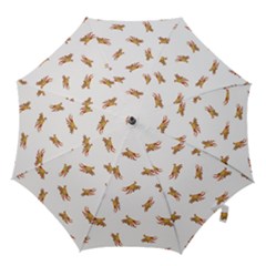 Crabs Photo Collage Pattern Design Hook Handle Umbrellas (small) by dflcprints