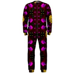 Roses In The Air For Happy Feelings Onepiece Jumpsuit (men)  by pepitasart