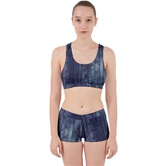 Grey Fence 2 Work It Out Sports Bra Set by trendistuff