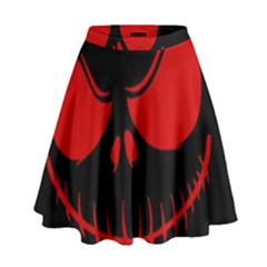 Halloween High Waist Skirt by Valentinaart