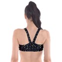 Splatter Abstract Dark Pattern Plunge Bikini Top View2