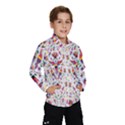 Peacock Rainbow Animals Bird Beauty Sexy Flower Floral Sunflower Star Wind Breaker (Kids) View1