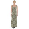 Oriental pattern Maxi Thigh Split Dress View2