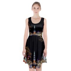 Church Decoration Night Racerback Midi Dress by Nexatart