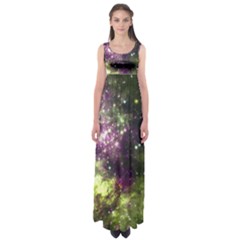 Space Colors Empire Waist Maxi Dress by ValentinaDesign