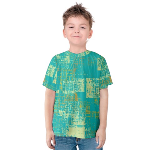 Abstract Art Kids  Cotton Tee by ValentinaDesign