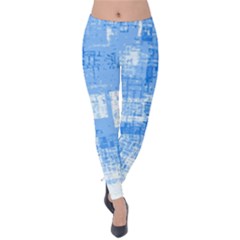 Abstract Art Velvet Leggings by ValentinaDesign