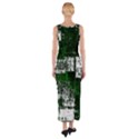 Abstract art Fitted Maxi Dress View2