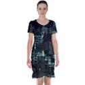 Abstract art Short Sleeve Nightdress View1