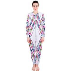 Free Symbol Hands Onepiece Jumpsuit (ladies)  by Mariart